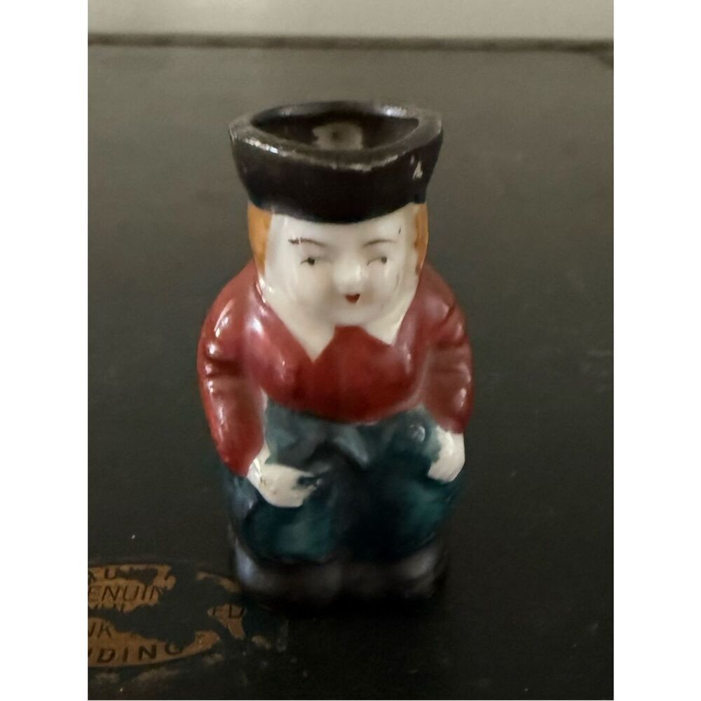 Toby Jug Miniature Made in Occupied Japan 2 inches x 1 inch Vintage
